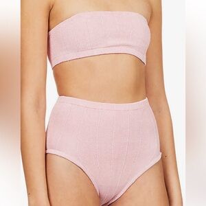 Hunza G Edie Nile Strapless Bikini